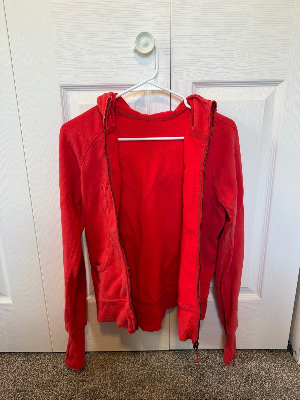 lululemon athletica Red Hooded Full-Zip Jacket - Picture 4 of 4